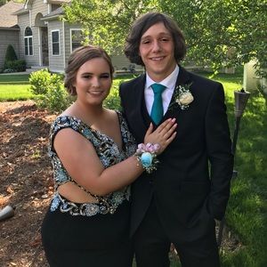 Plus size prom dress